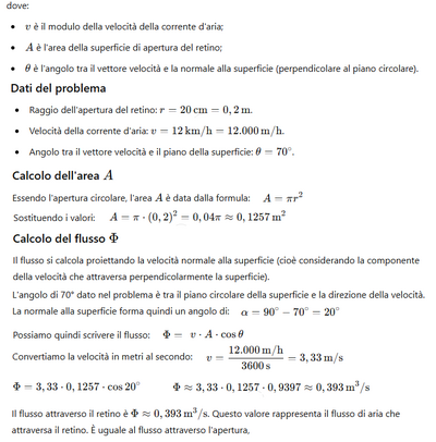 Flusso d'aria attraverso retino per farfalle 2