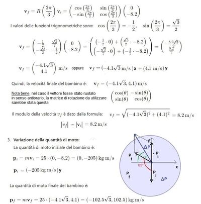 Variazione quantità di moto 2