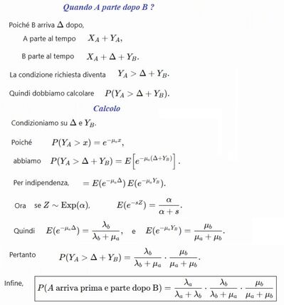 Probabilità con variabili esponenziali 2 