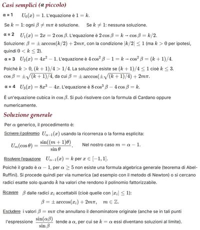 Risoluzione equazione trigonometrica parametrica 2