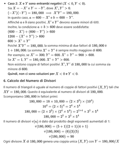 Traingoli rettangoli con lati interi 3
