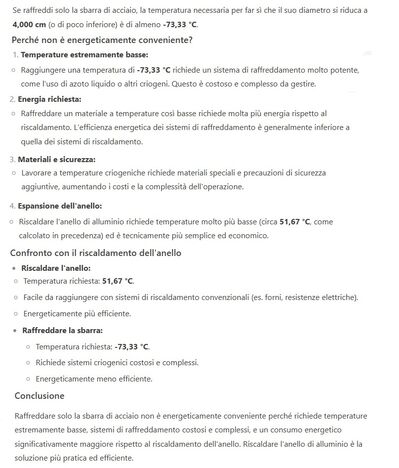 3 Confronto fra raffreddamento Barra e riscaldamento anello