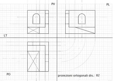 dis. 82 proiezioni ortogonali