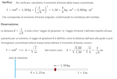 Momento d'inerzia rotazionale 2