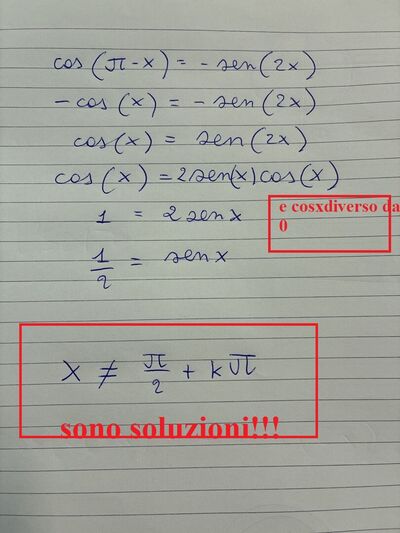 svolgimento parziale