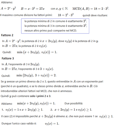Es 5 Soluzione Determinare x e y 1 
