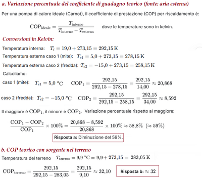 Analisi teorica e pratica pompe di calore 1 