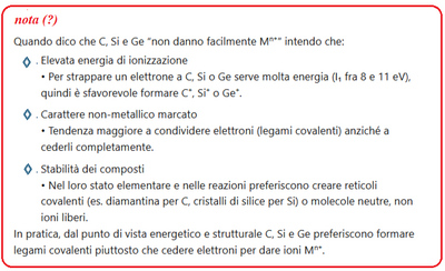 Stagno e Piombo formano cationi 2