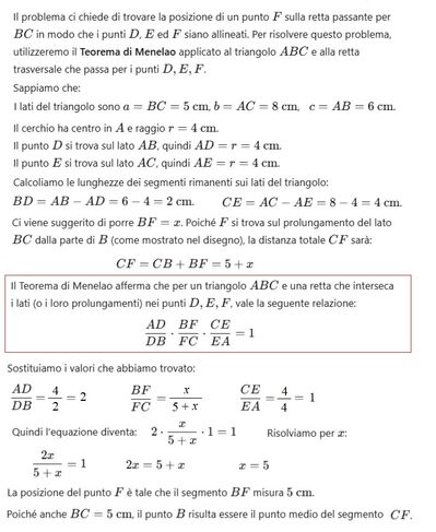 Teorema di Menelao