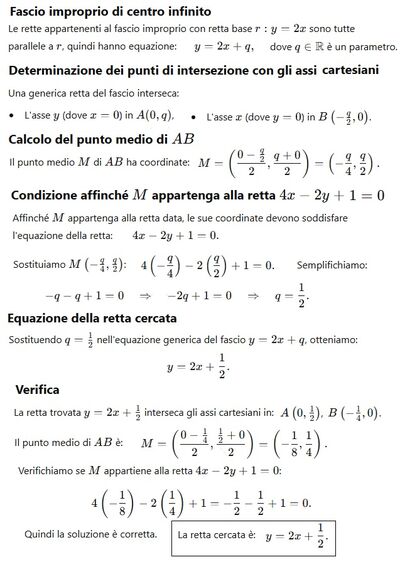 Retta di fascio improprio