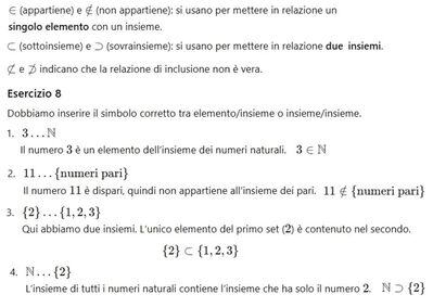 Insiemistica 2a