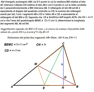 Area triangolo interno con disegno 1