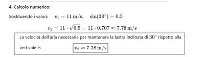 Velocità aria lastra 3