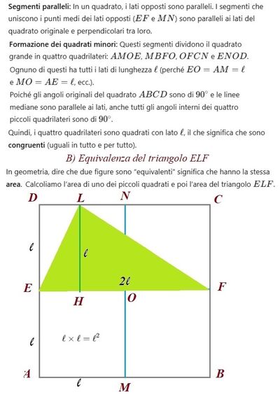 Congruenza dei quadrati ed equivalenza col triangolo 2