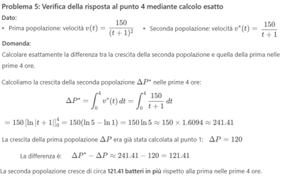 Crescita 2 ceppi di batteri 5