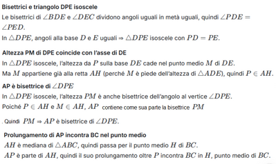 Triangolo Isoscele e Bisettrici 2 