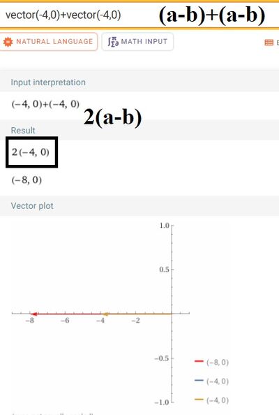 vettori 2per[a b]
