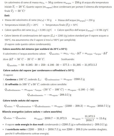 Calcolo vapor acqueo 1