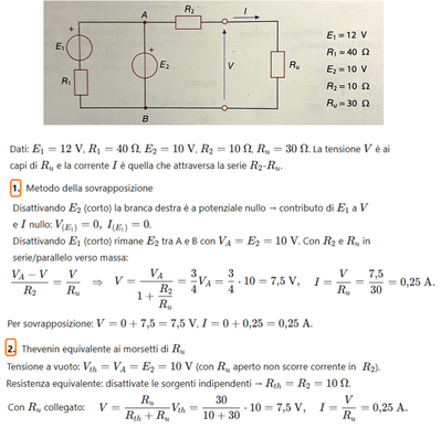 Risoluzione circuito 1 