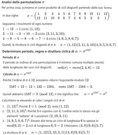 Esercizio permutazione 2