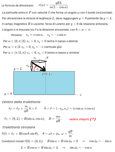 Particella carica in campo magnetico 1a 