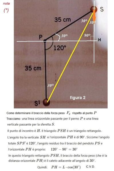 Cariche e pendolo NOTA