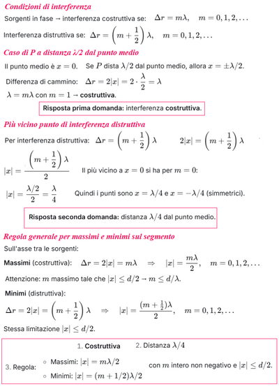 Interferenza onde sorgenti in fase analisi 2 