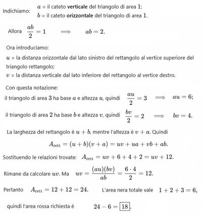 Problema geometrico rettangolo 1