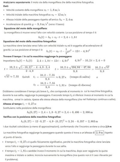 Macchina foto grafica lanciata al volo