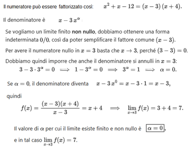 limite con parametro