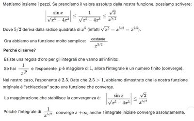 Maggiorazione integrale improprio  versione facilitata 2