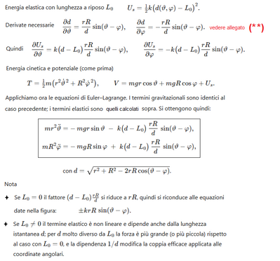 3 Calcolo delle Equazioni di Lagrange 