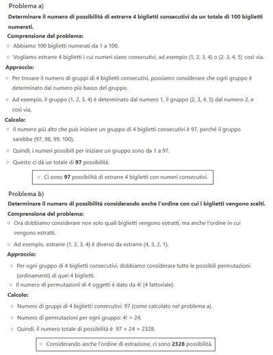 biglietti consecutivi