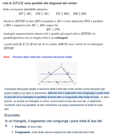 Dimostrazione rettangolo in rombo 2