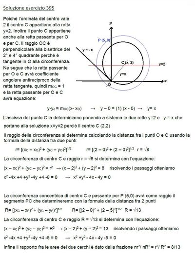 Soluzione esercizio 395