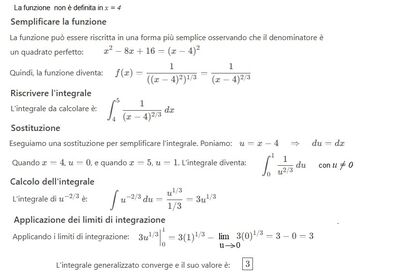 Integrale generalizzato senza e con sostituzione 2a