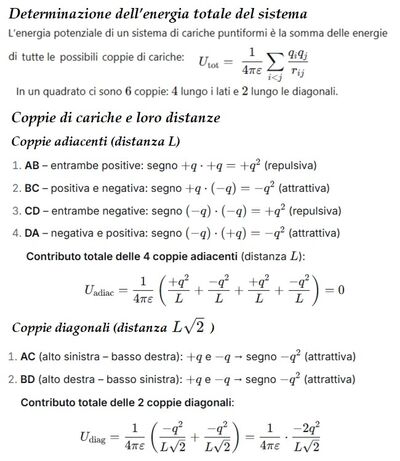 Calcolo carica e potenziale elettrico 2