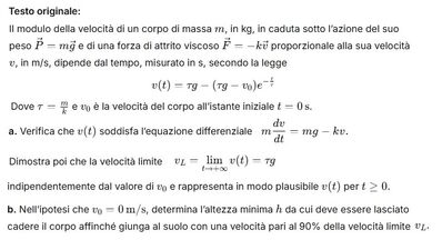 Ricostruzione testo originale formattato 1