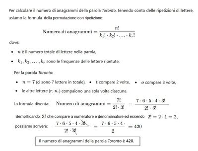 Anagrammi parola Totonto
