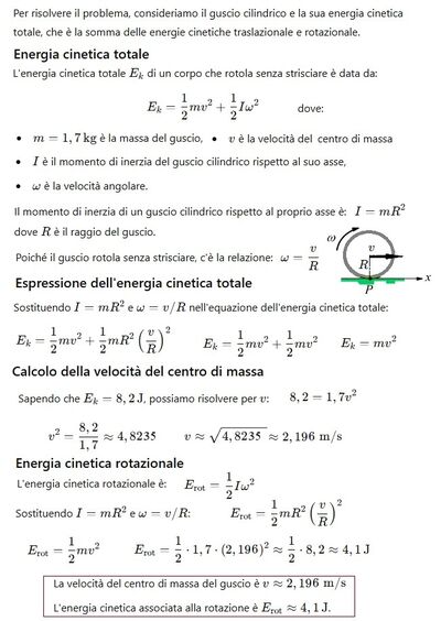 Velocità CM ed energia 1