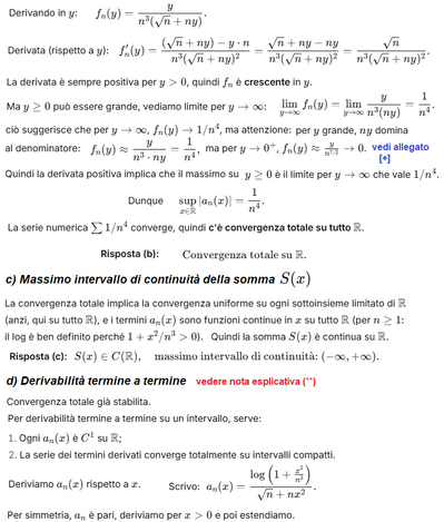 223 a2   Analisi della convergenza di una serie matematica