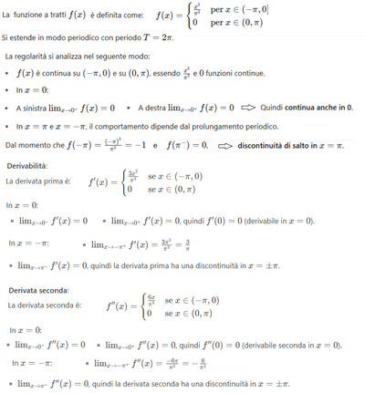 Velocità di convergenza Fourier 1 