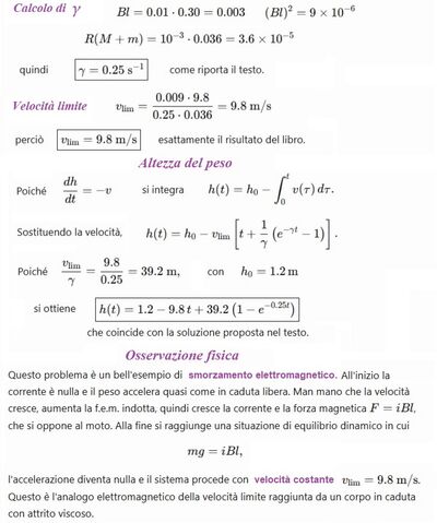 Problema di fisica meccanica 4 