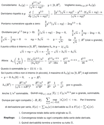 223 d2  Analisi della convergenza di una serie matematica