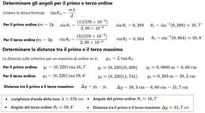 Lunghezza d'onda e diffrazione 2
