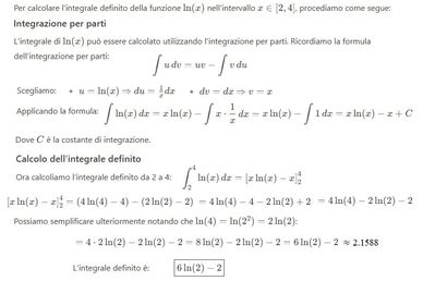 Integrale approssimato 2