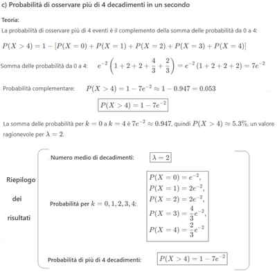 Calcolo distribuzione Poisson per decadimenti radioattivi 2   