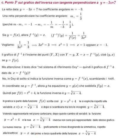 Esercizio 77 Solving Inverse Function Derivatives and Points 2 