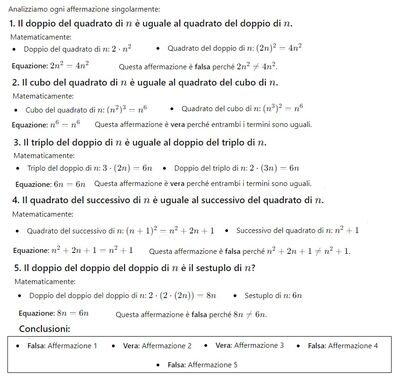 Vero o falso