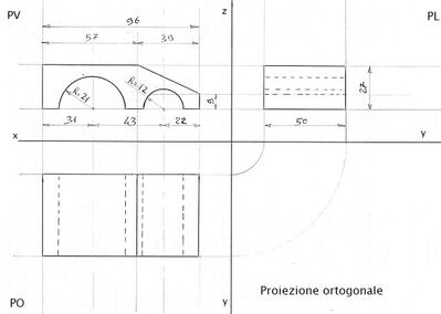 1 dis.23 proiezione ortogonale